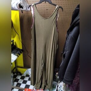 NATURAL LIFE Olive Jumpsuit